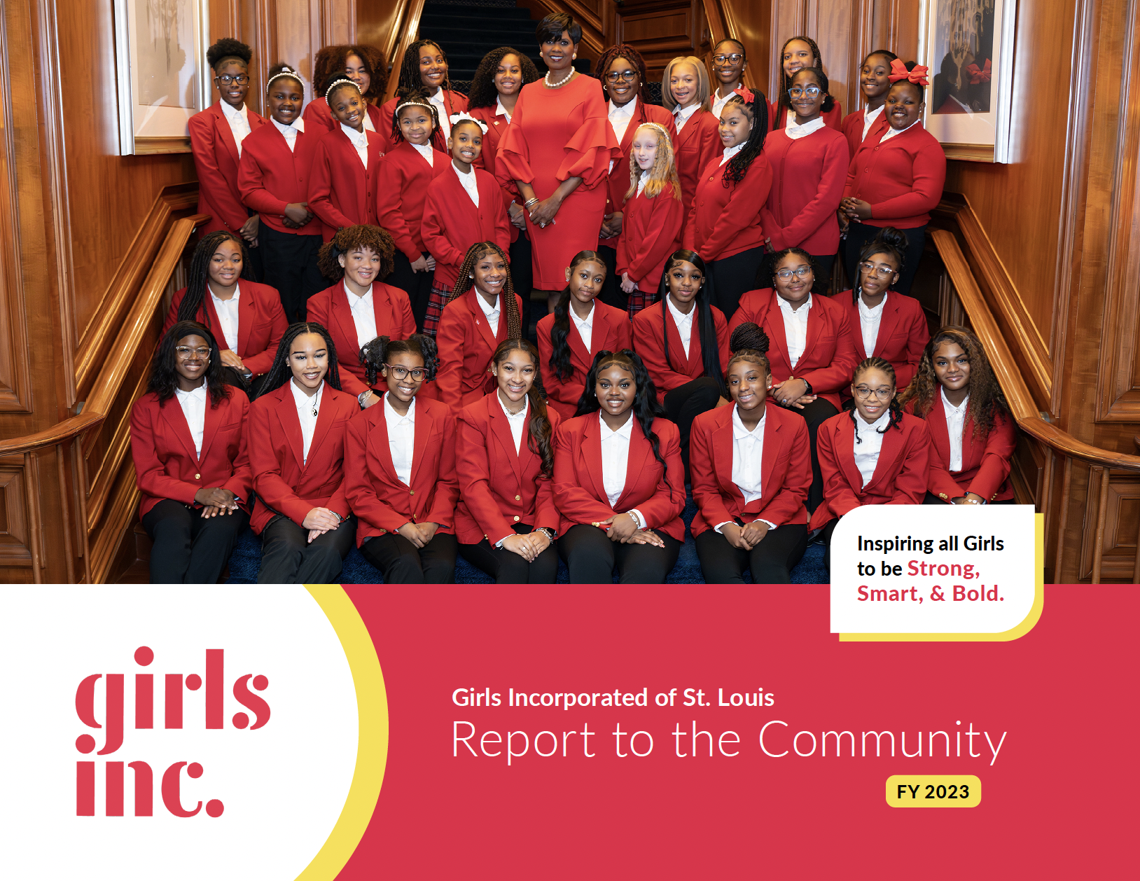 Girls Inc. 2023 Annual Report Cover
